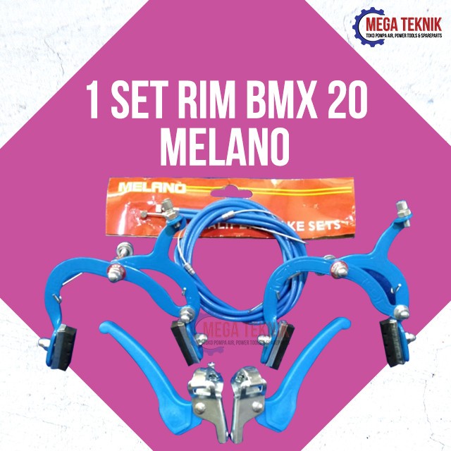 "'''] Rem U Brake Rim 1 set Depan Belakang Sepeda BMX Minion Minitrek