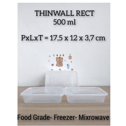 Box Makanan Thinwall Food Container