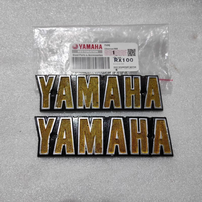 emblem tangki logo tengki yamaha rx100 rx 100