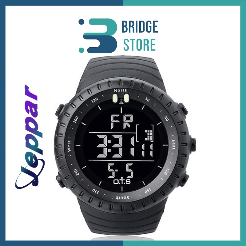 Jam Tangan Pria JEPPAR 1997 Water Resistant / Jam Tangan Digital LED