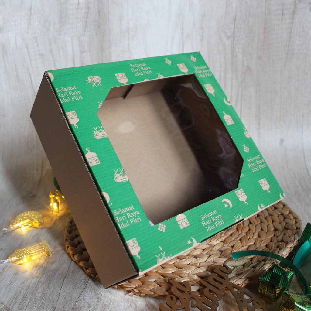 

(10pcs) DUS PUDDING LEBARAN KOTAK PACKAGING TUTUP JENDELA MIKA BOX KOTAK CAKE TART DIE CUT KARDUS KEMASAN PUDDING PACKAGING HAMPERS IDUL FITRI EID MUBARAK
