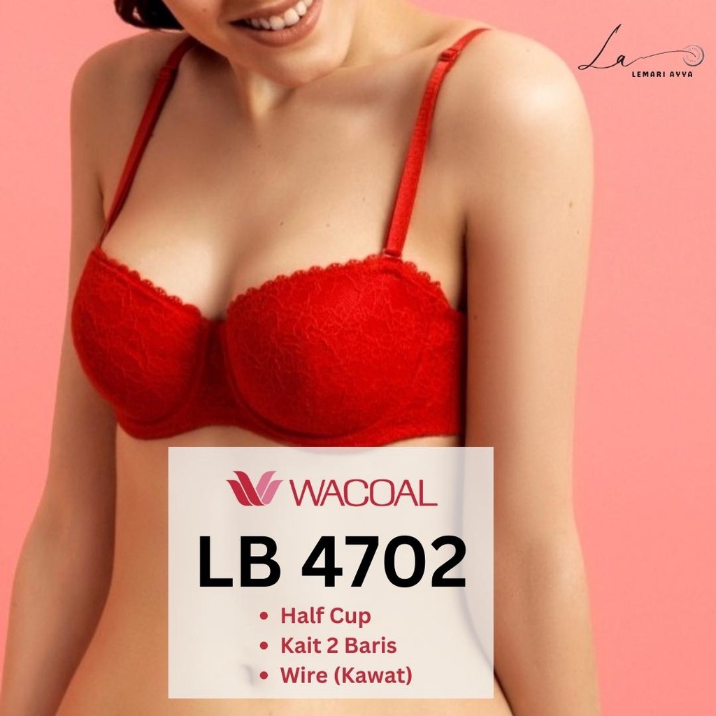 Luludi Bra Lace Strapless Missy LB 4702 - Half Cup - Wire - Cut & sew