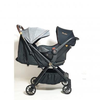 Cocolatte Travel Sistem Stroller Vapor  + Car Seat CL-JZ7048SN (Kereta Dorong Bayi + Dudukan Mobil Bayi)