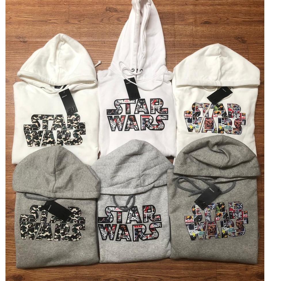 HOODIE SWEATER PULLOVER STARWARS COMIC CAMO ABATHING APE  H&M HNM HM| PULL AND BEAR | PULL & BEAR SP