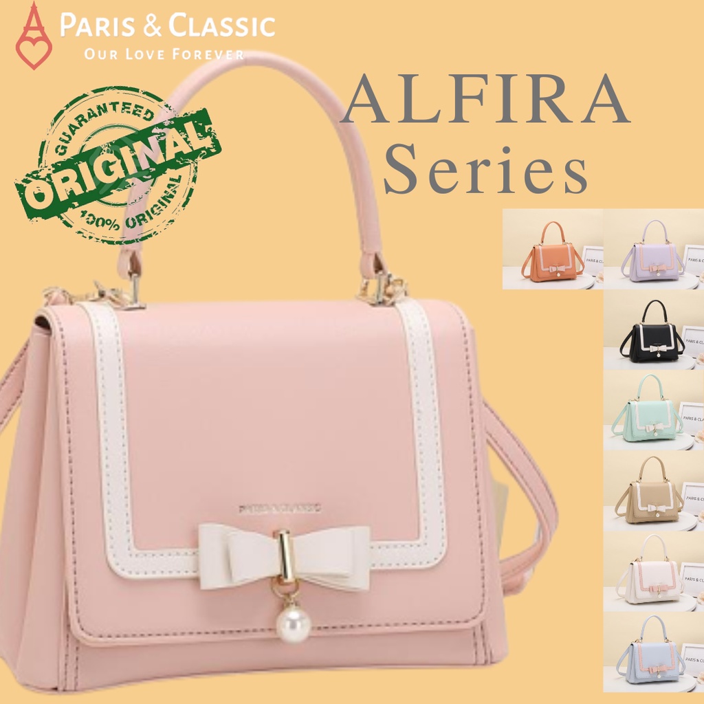 Paris Classic Tas Wanita Fashion Branded Original Import Tas Handbag Selempang Wanita Tas Jinjing Wanita [PC1025]