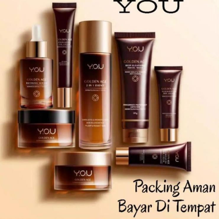 ☛ [COD] YOU GOLDEN AGE SERIES / PAKET SKINCARE YOU MURAH ✿