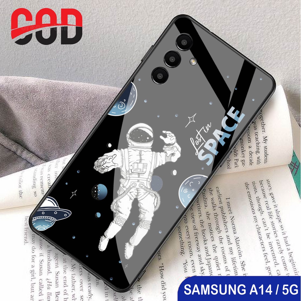 [A33] Case Hp Samsung A14 5G / Softcase Kaca Kilau Samsung A14 5G / Casing Handphone Samsung A14 5G 