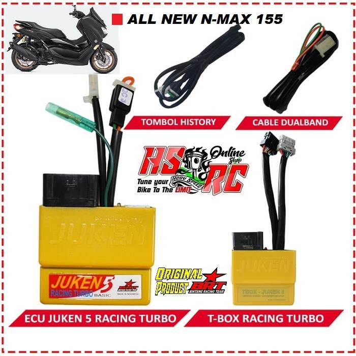 Ecu Juken 5 Brt Racing Turbo All New Nmax 155 Ecm N Max 2020 Cdi