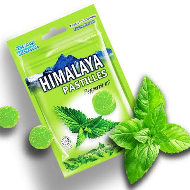 

Himalaya Pastilles Peppermint / Permen Mint Himalaya Pastiles Isi 12