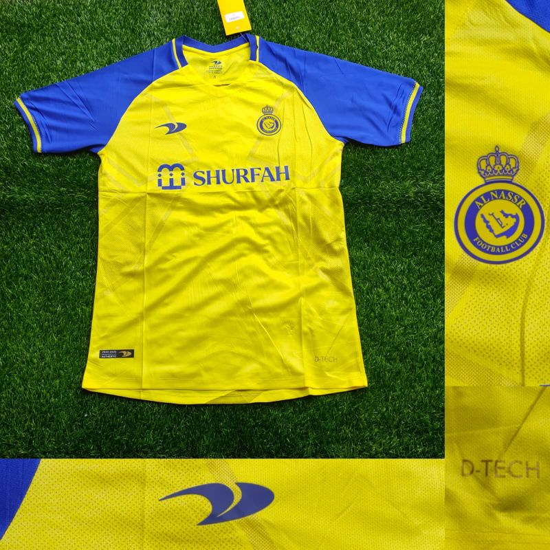 JERSEY ALNASSR FC HOME 2022/2023 GRADE ORI JERSEY RONALDO JERSEY BOLA AL NASSR FC BAJU BOLA JERSEY B