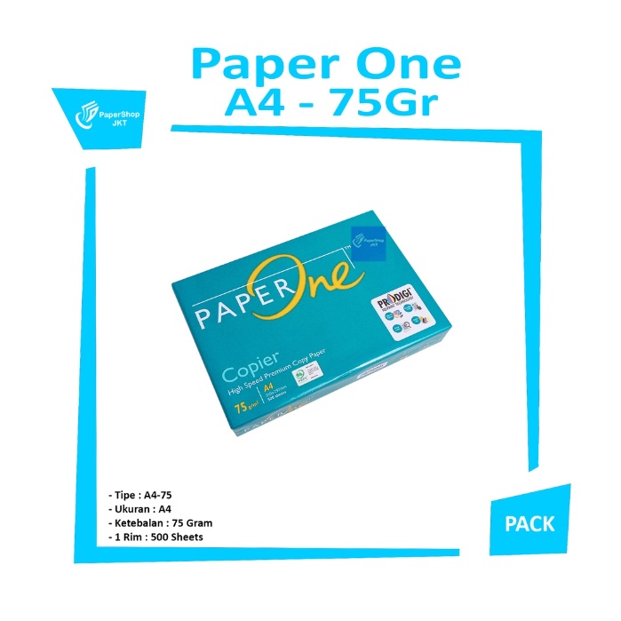 

Kertas ukuran A4 Paper One