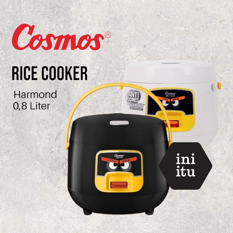 [ Cosmos ] Rice Cooker / Magic Com Mini Cosmos Harmond CRJ 6601 - Kapasitas 0,8 Liter