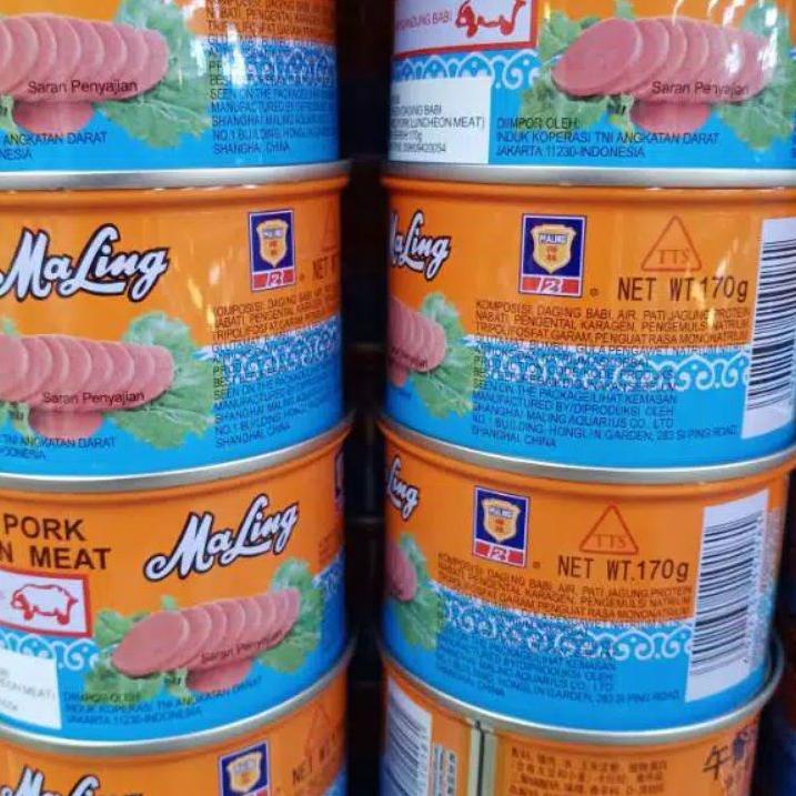 

Model Baru Ham Maling TTS / Pork Luncheon Meat Uk Kecil 170 gr