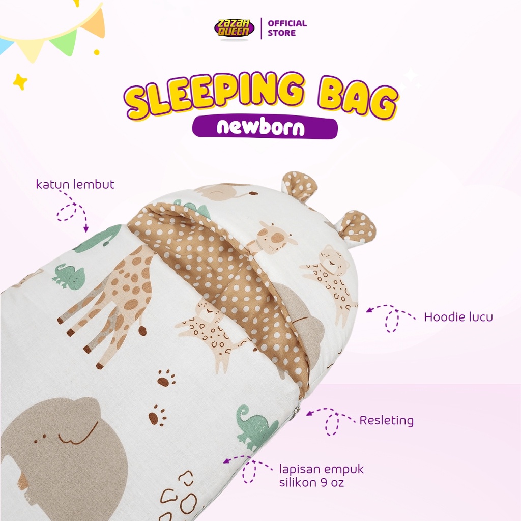 Sleeping Bag Bayi / Selimut Bayi / Kantong Tidur Baby Newborn