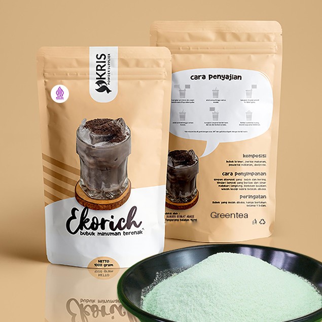 

Greentea ekorich flavor powder 1000 gr