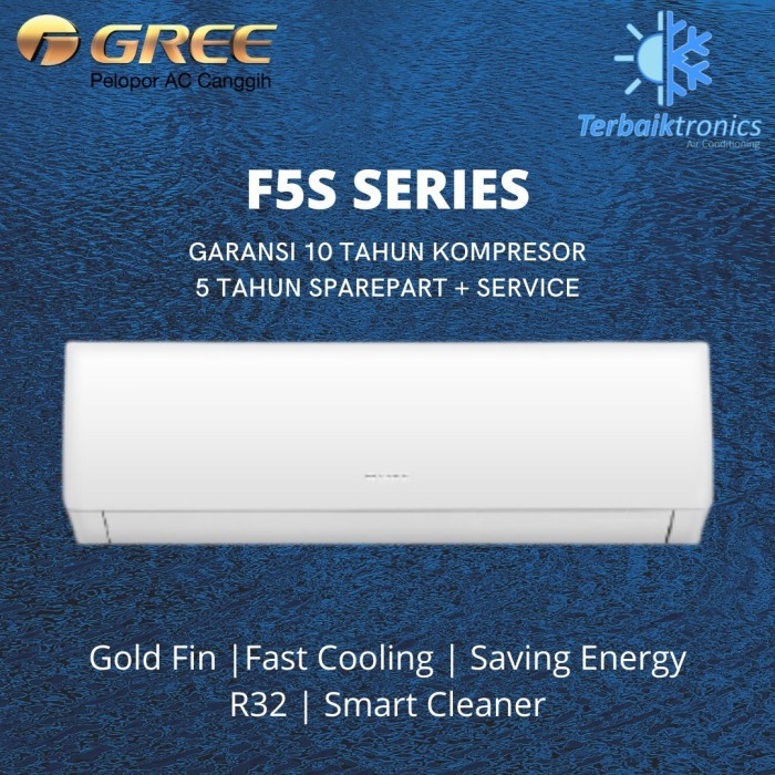 Gree Silent King AC Split 2 PK R32 GWC18F5S - Penghemat Energi dan Hening