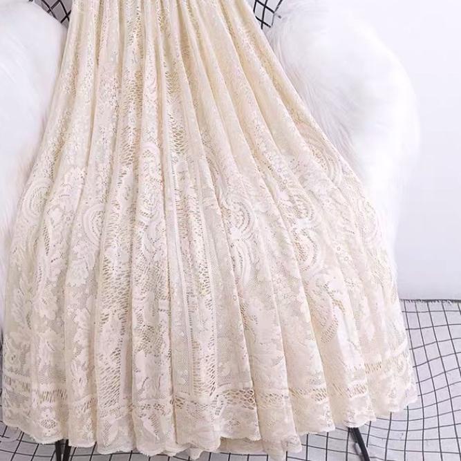 ♟ Rok Brukat Panjang Original Import ✤