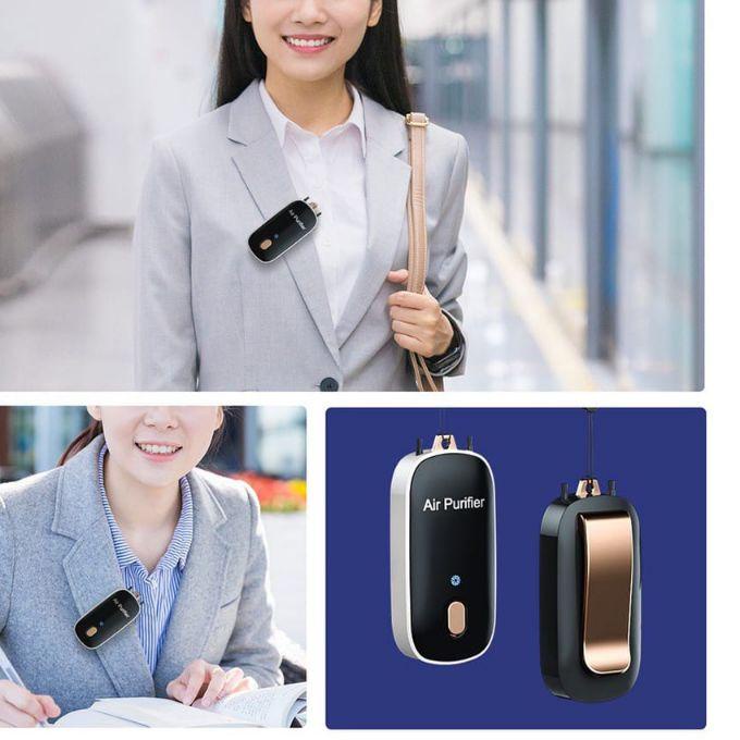 ☉ Kalung Air Purifier Clip K7 / Necklace & Clip Air Purifier 2 in 1 ♪