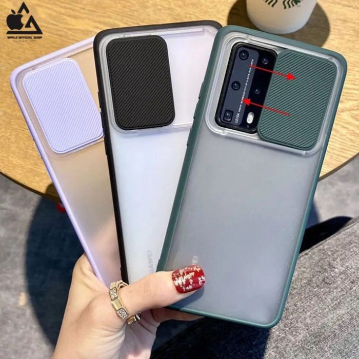 YP672 Case Slide Camera SAMSUNG A01 CORE A11 A12 M11 M12 Anti Crack Ka