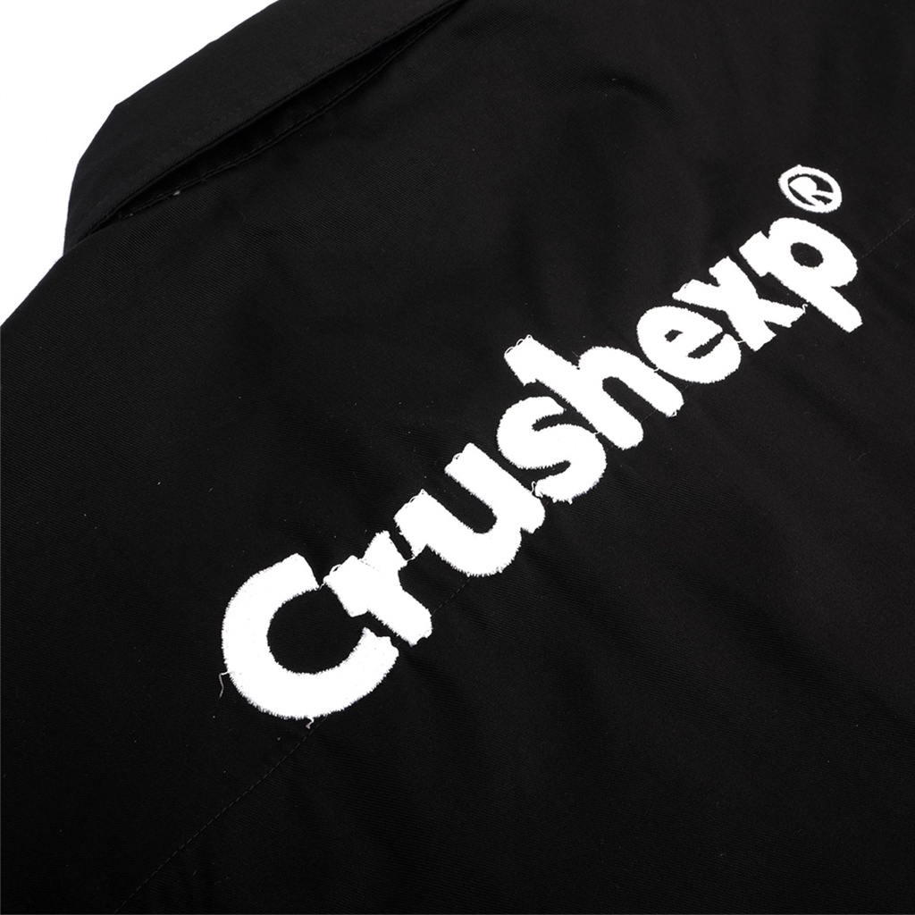 CRUSH EXP Kemeja Pendek Work Shirt KCP0574 - BLACK