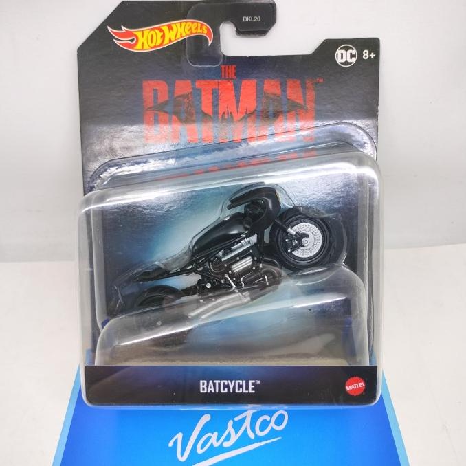 Hot Wheels The Batman Batcycle Hotwheels Skala 1:50 GTT29