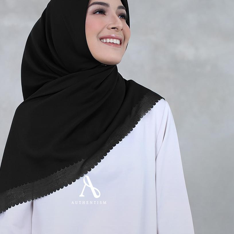 ❄ KERUDUNG SEGI EMPAT POLOS VOAL ULTRAFINE PREMIUM SUPERFINE HIJAB AUTHENTISM RACHITA VOAL ➮