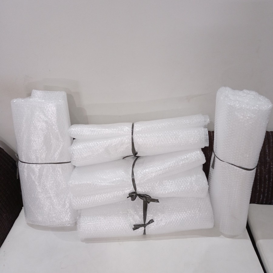 

Bubble Wrap 5 Meteran Murah - Plastik Bubble wrap 125 cm x 5 meter 500 cm buble bable bening putih