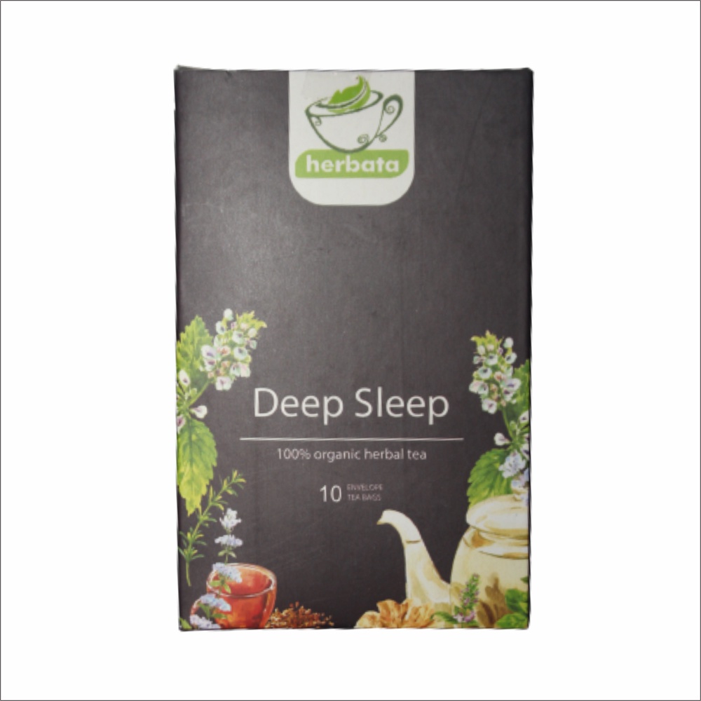 

Organic Herbal DEEP SLEEP TEA 10 Tea Bags