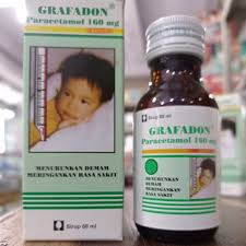 GRAFADON SIRUP 60 ML OBAT PENURUN DEMAM PANAS ANAK PARACETAMOL