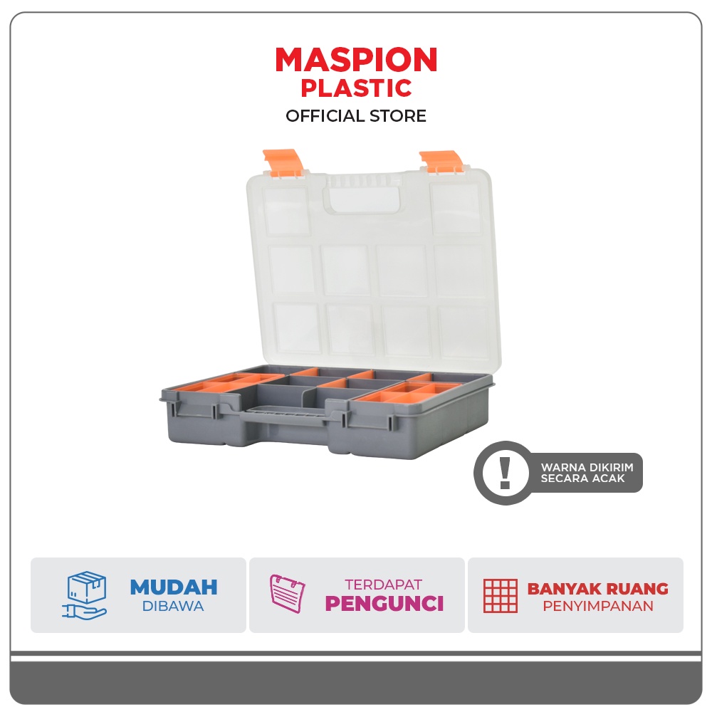 Maspion Kotak Perkakas Plastik Toolbox 2823