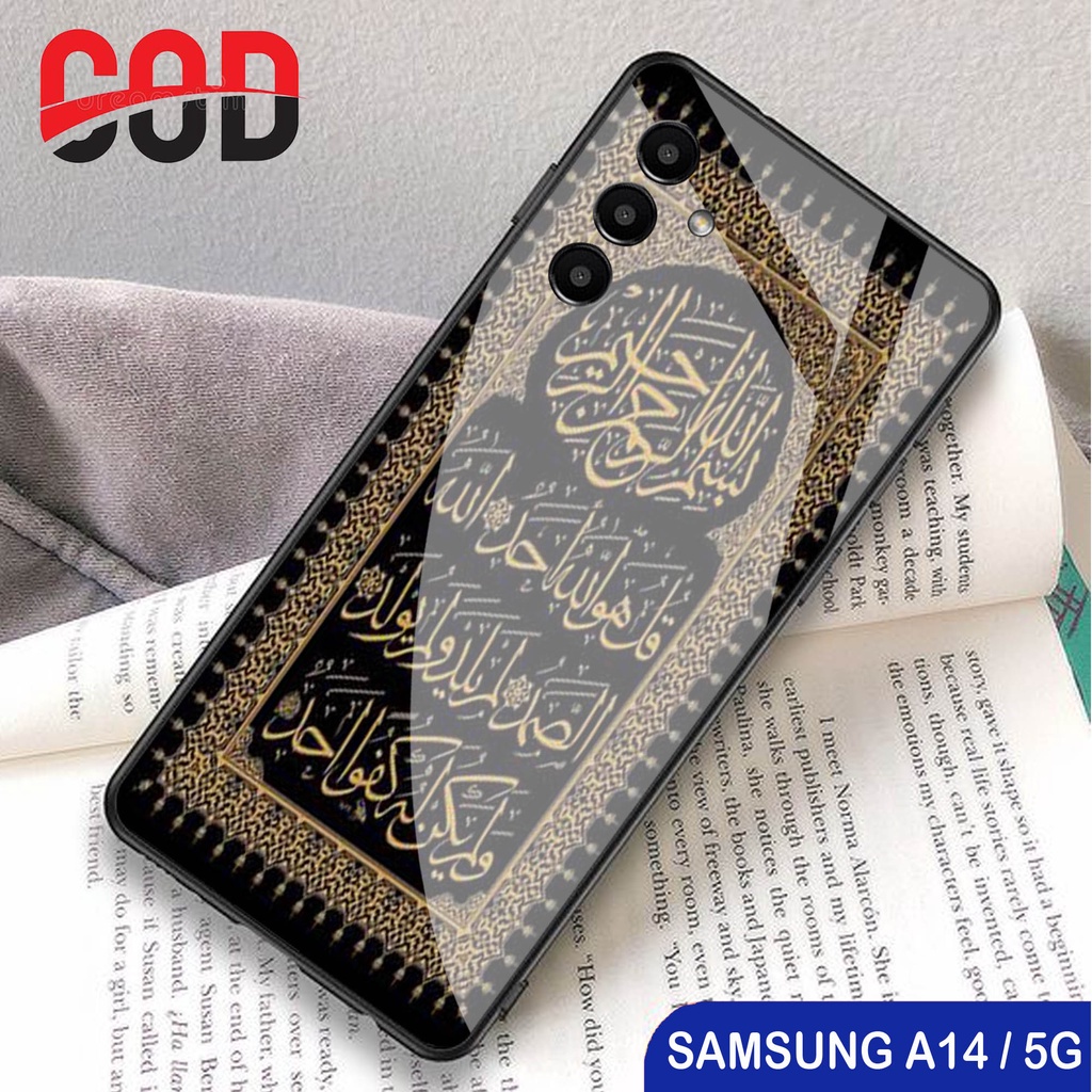 Softcase Kaca Samsung A14 - Casing Hp Samsung A14 - Case Hp Samsung A14 [H15]