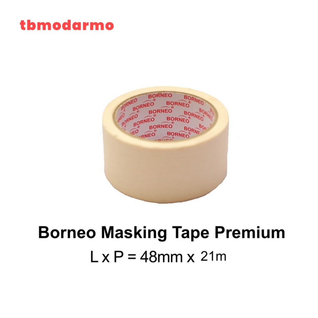 Masking Tape Premium Borneo 48mmx21m - Satuan