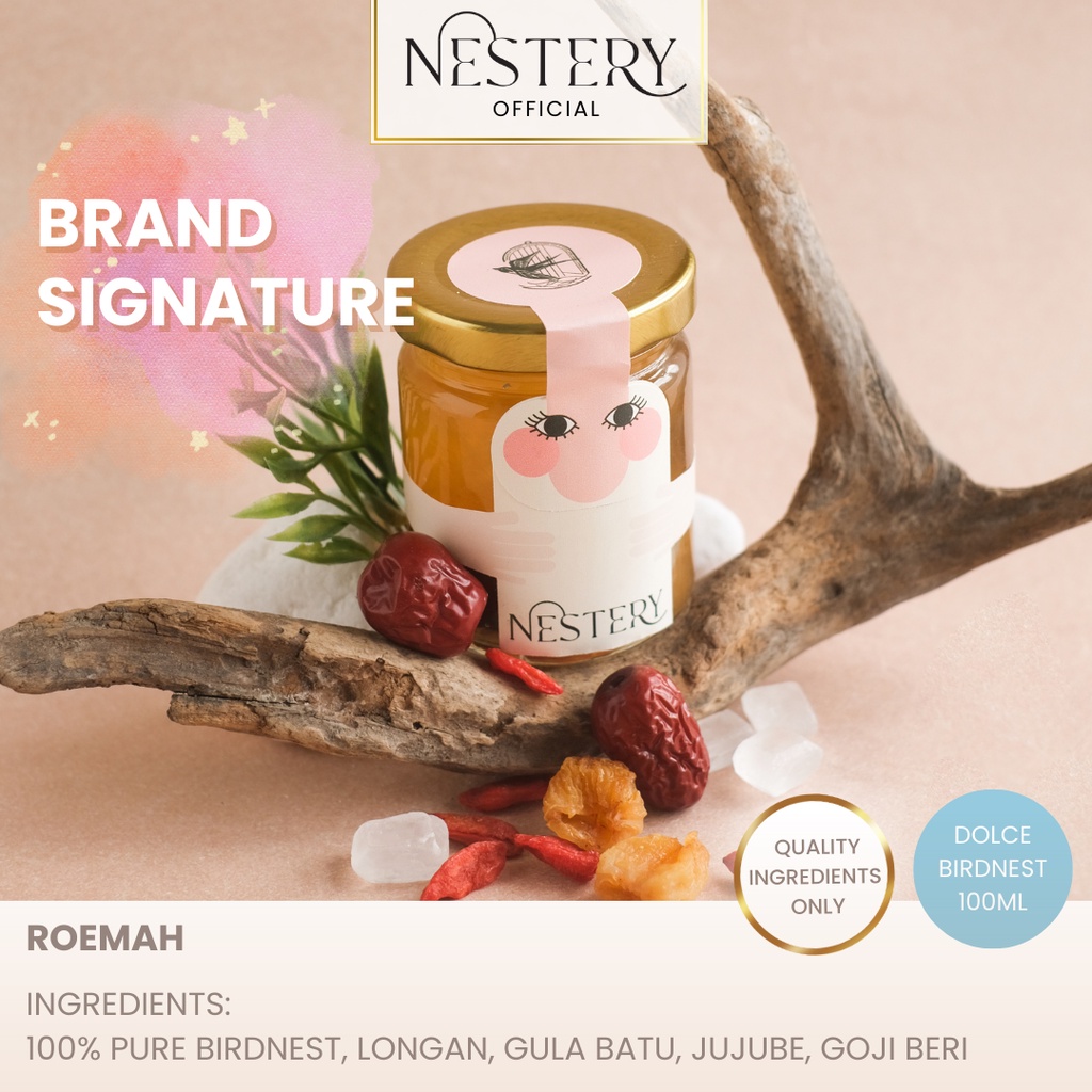 

Box of 3 - Nestery Birdnest Minuman Sarang Burung Walet Asli