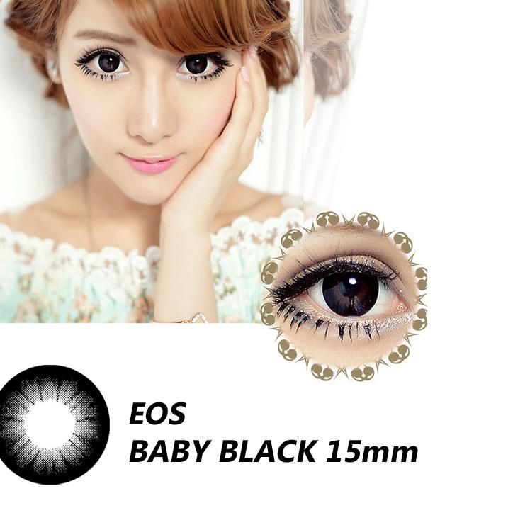 ✤ Softlens EOS Baby Black ➴