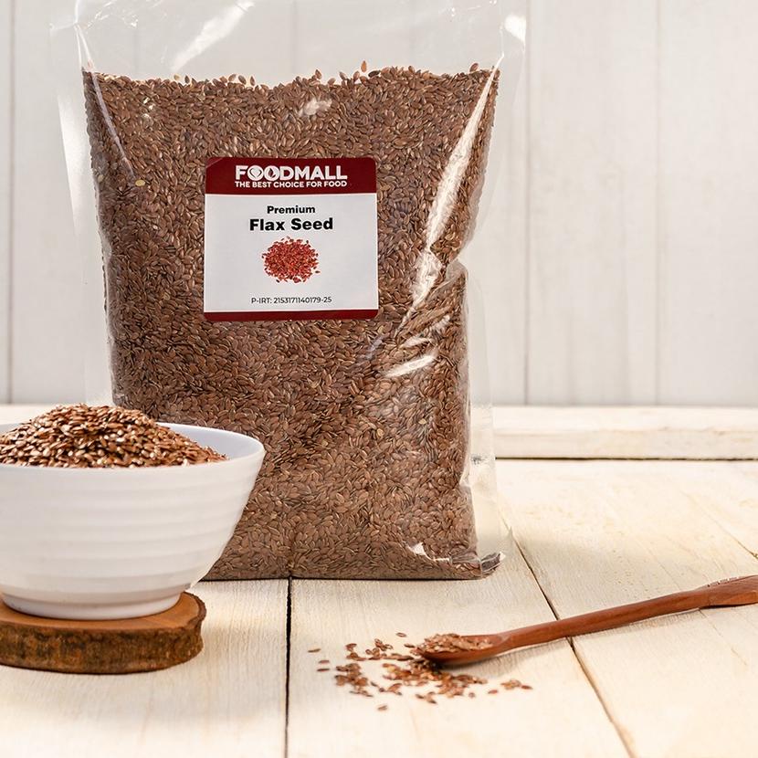 

☊ Flaxseed 1 kg Kanada / Biji Rami Kanada / Flax seed ۝