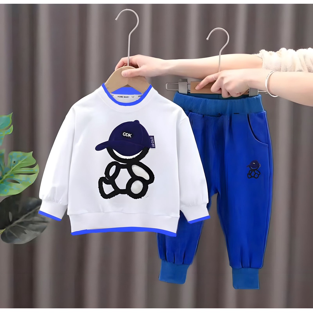 NEW FASHION KARDIGAN ANAK BAYI 1-5 TAHUN/ SETELAN SWEATER ANAK BAYI USIA 1-5 TAHUN MOTIF BORDIR/ PAKAIAN ANAK BAYI MUSIM DINGIN/SETELAN BAJU ANAK BAYI TERBARU BEST QUALITY/