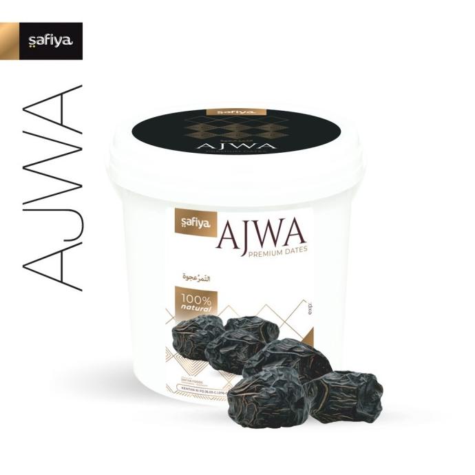 

KURMA 01 KURMA AJWA EMBER KURMA 850 GR NABI ASLI MADINAH AUTHENTIC SAFIYA EL09I09A82L