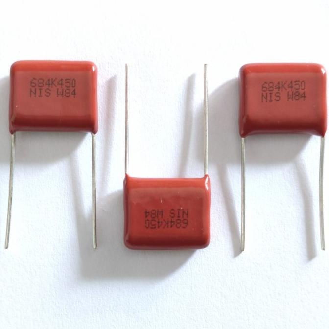 kapasitor milar 680nf 450v / capacitor mylar 684 450volt / 684 450v muri33l Segera Dapatkan