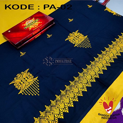 Sarung Wadimor Bordir Motif Pintu Aceh
