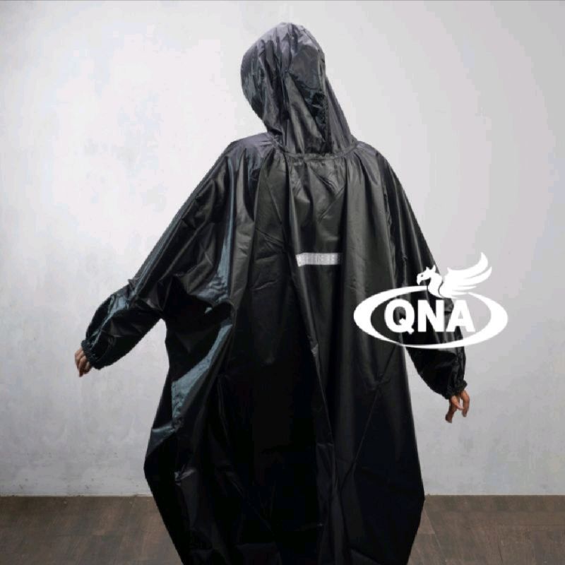 RAINCOAT, JAS HUJAN PONCO LENGAN/KELELAWAR DEWASA PRIA WANITA By QNA