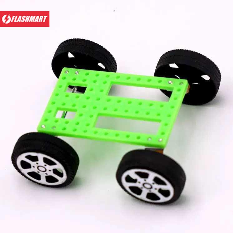 Flashmart Mini Solar Toy DIY Car Children Educational Puzzle IQ Robot - TM-103