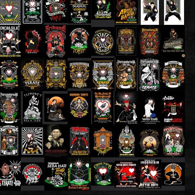 Poster PSHT Persaudaraan Setia Hati Terate | Poster Aesthetic Hiasan Dinding Kamar | Wall Decor Wall