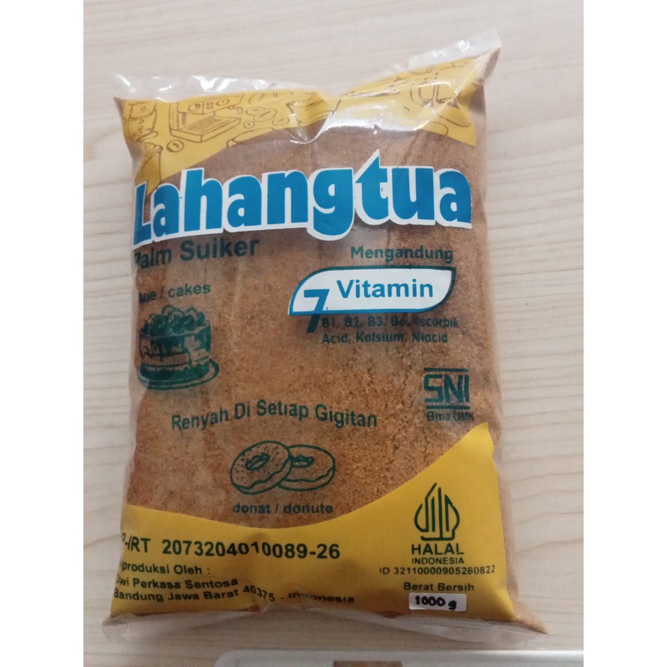

Lahangtua gula palm suiker premium gula donat 1 kg