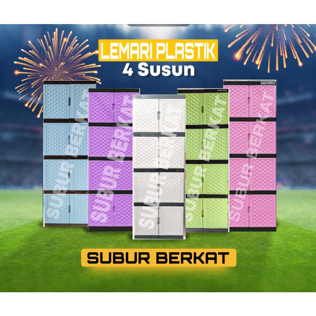 Lemari Plastik Lemari Pakaian Model Kece Mantap