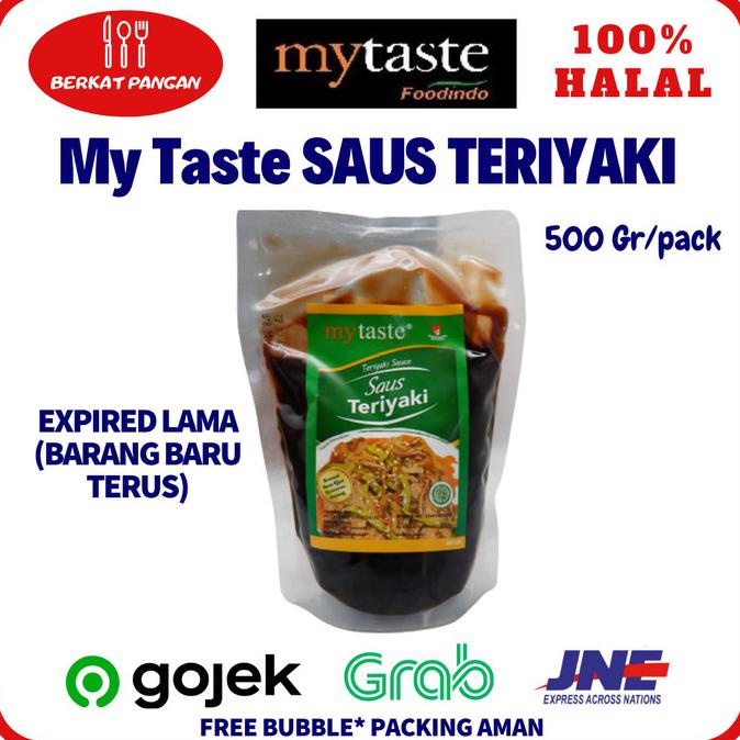

MyTaste Saus Jamur / Barbeque bbq / Lada Hitam / Teriyaki 500 Gr