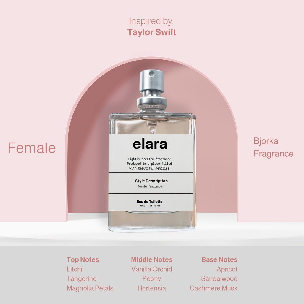 Bjorka ELARA Parfum Wanita Original Terlaris Cewek