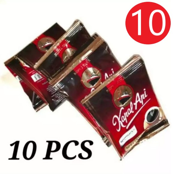 

ISI 10 Sachet - Kopi Kapal Api Special Mix /Kopi Plus Gula /Kopi 2 In 1 /Kopi Hitam+Gula Siap Seduh