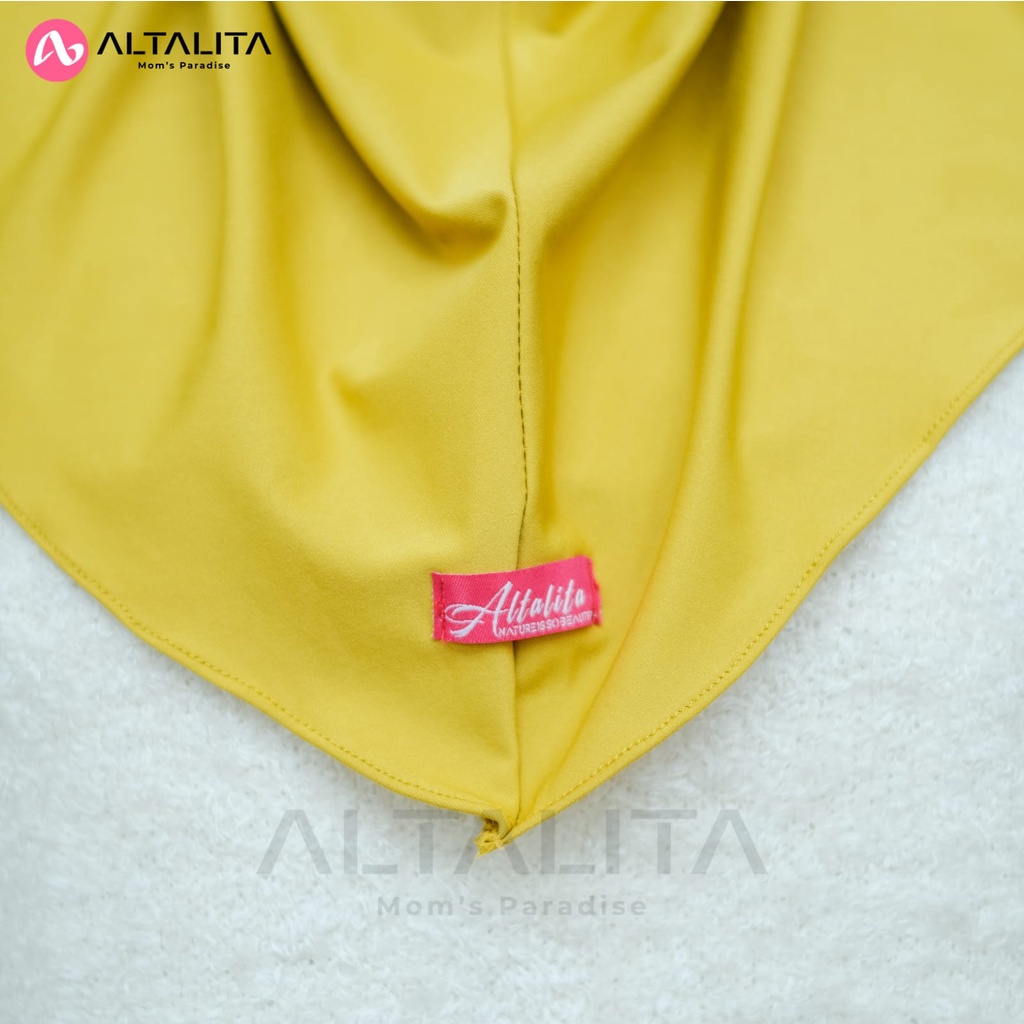 Altalita - Kerudung Instan Tali Nyta Non Pet Jilbab Bergo Sport Non Pad Bahan Jersey Premium Cocok Untuk Olahraga Volly Futsal Senam dan Sehari-Hari