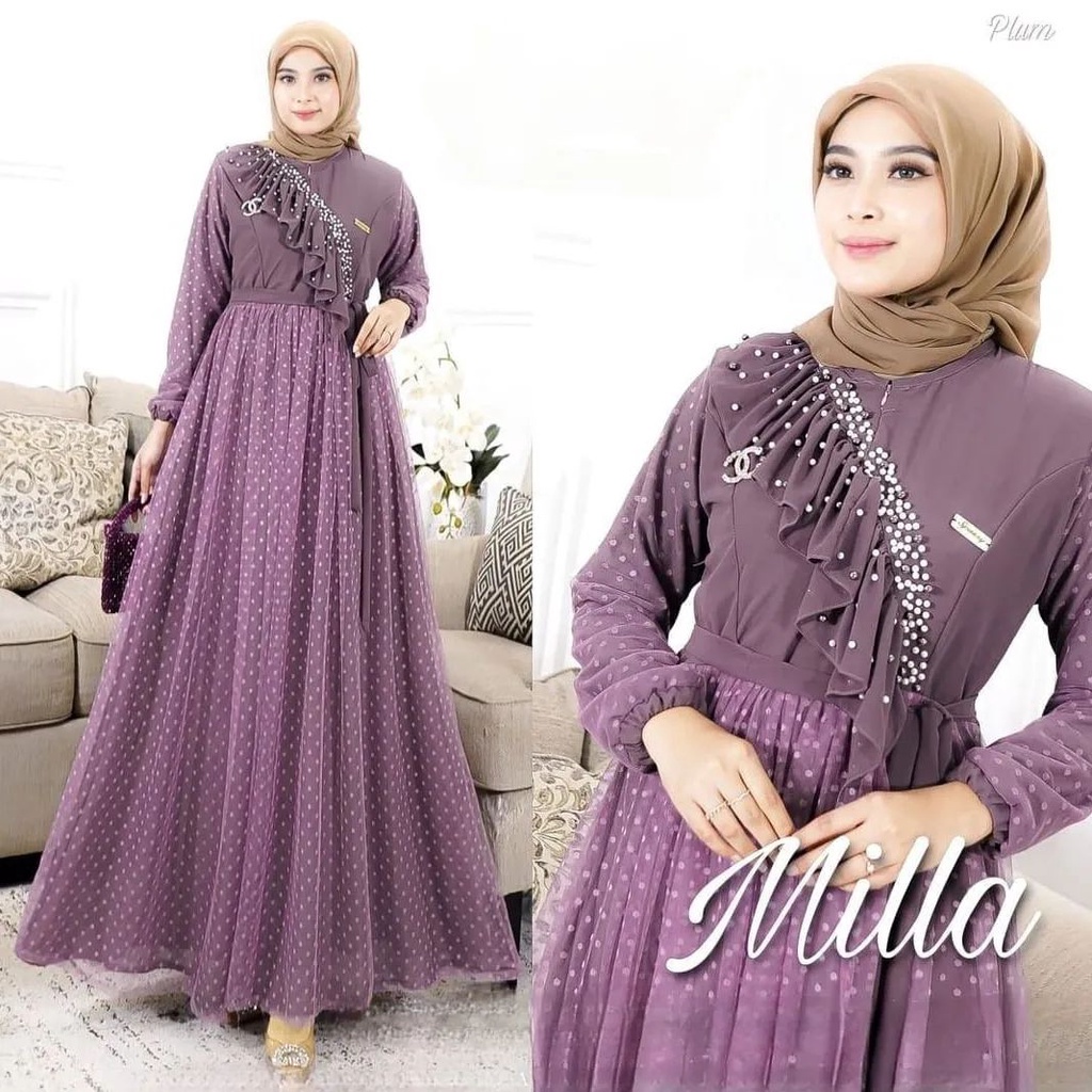 Baju Gamis Terbaru 2022 Model Terbaru Gsmis Cewek Wanita Dres Syari Bju Muslimah Baju Muslim Elegan 