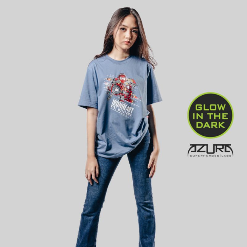 Kaos Azura Superheroes Iron Man Street Style N Genks